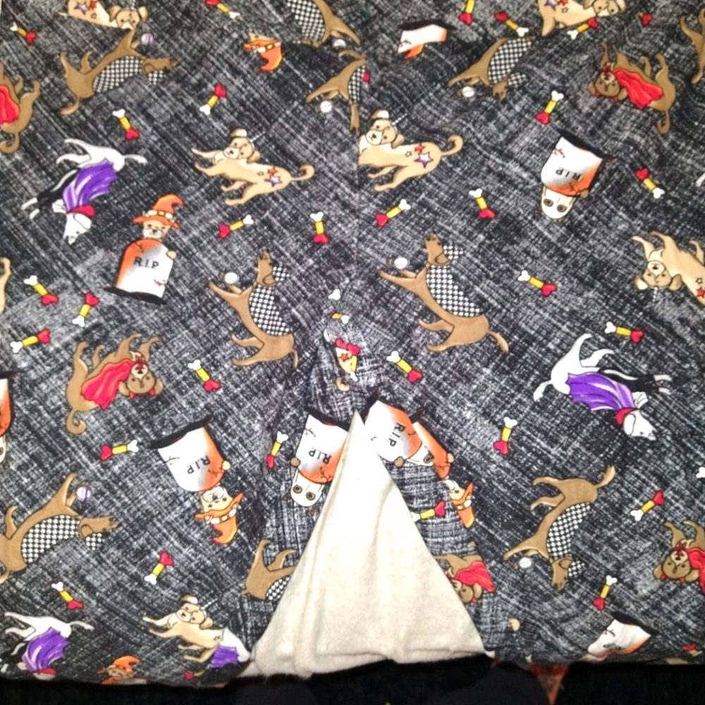 Halloween dog leggings